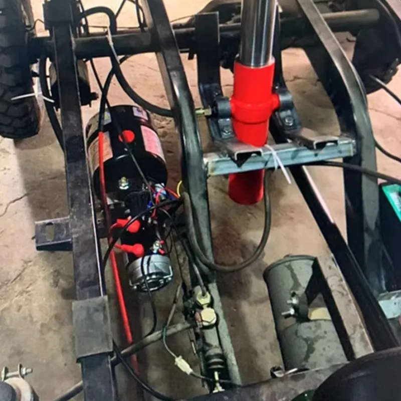 Electric Fuel Motorcycle Tricycle Retrofit Hydraulic Coarse Dump Tip