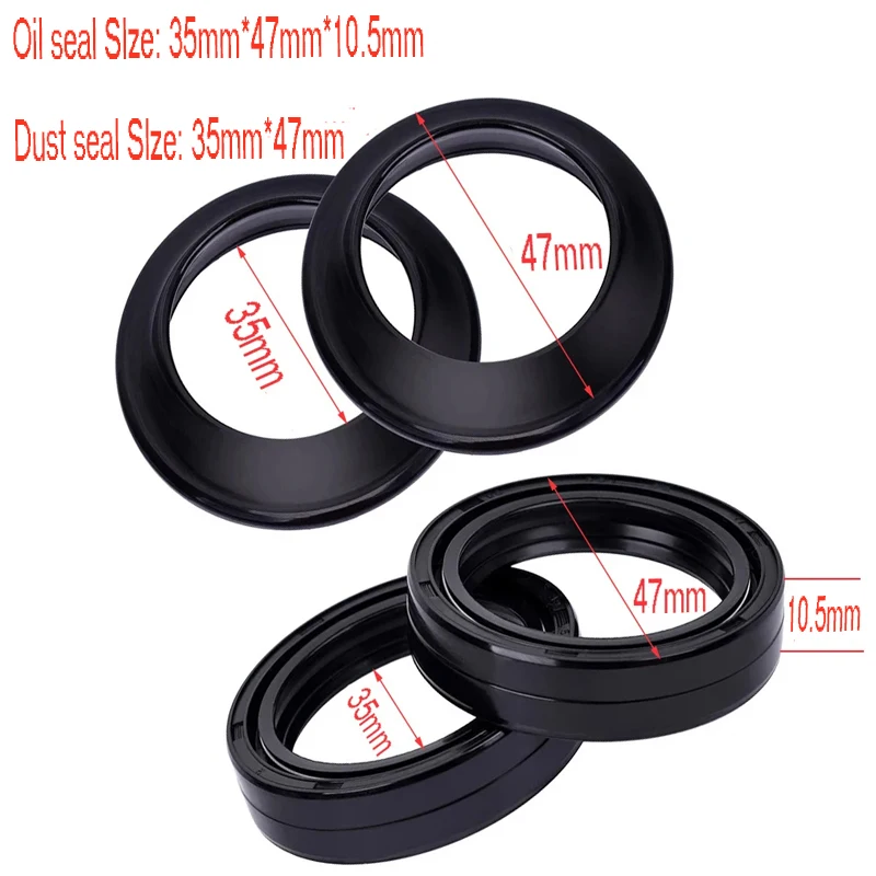 Fork Oil Seals For Marzocchi 38mm Motorcycle Forks - 38x50x10.5mm Size
