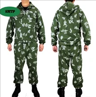 SMTP E40-1 Russian army fan special forces KMX combat suit overalls coat little green man jacket coverwhite flower ruins CP 1