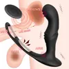 Male Prostate Massage Remote Anal Vibrator 10 Speeds Delay Ejaculation Ring Testis Stimulate Anus Plug Butt Adult Sex Toys 18+ 1