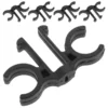 5 Pcs 8 Figure Buckle for Trekking Pole Walking Fixing Clamps Poles Rod Connectors Clips Fishing Ski Stick Hiking Cane 2