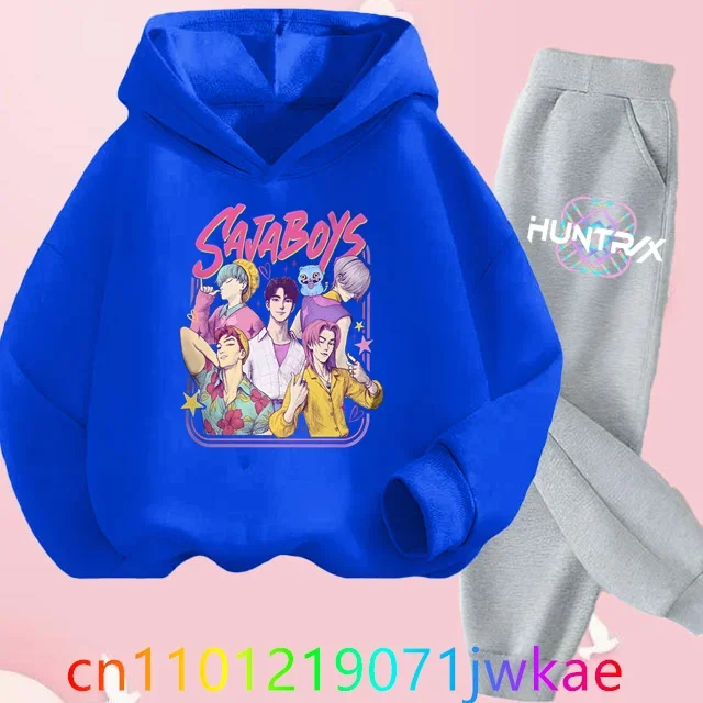 Ensemble De Survêtement 2 Pièces Pour Garçons Et Filles Avec Sweat à