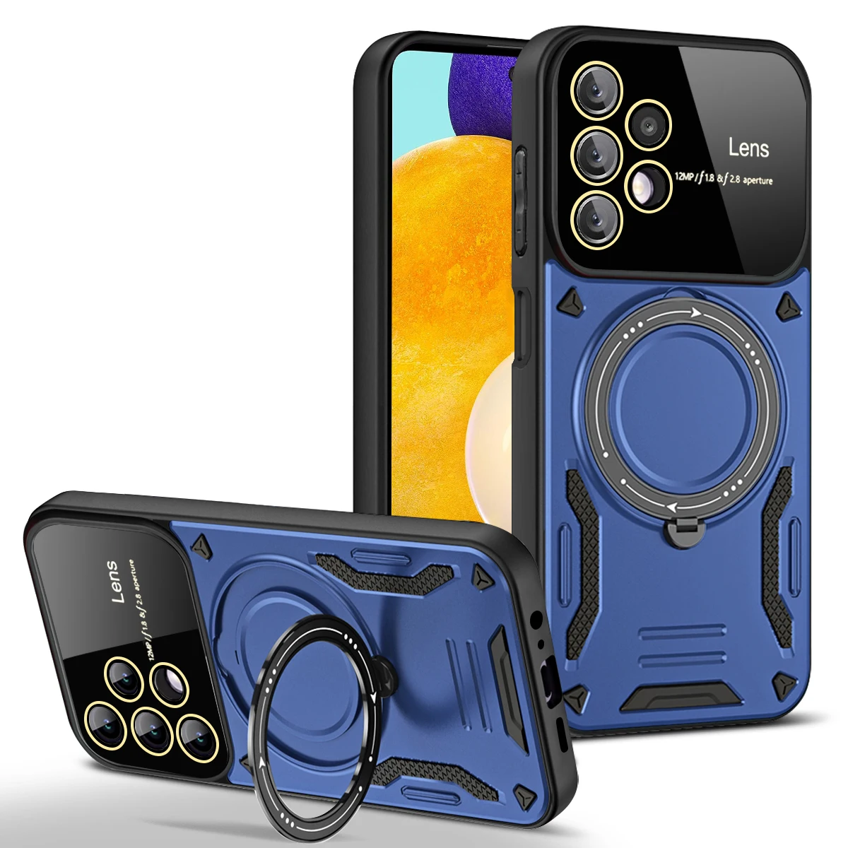 Enhanced Magnetic Stand Military Grade Protective Case