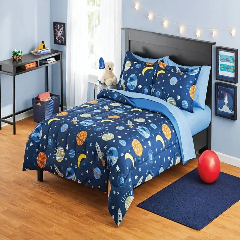 

Bed-in-a-Bag Coordinating Bedding Set, Full Death note figure Demon slayer Makeup set Cinnamoroll bedding Comforter sets Demon s