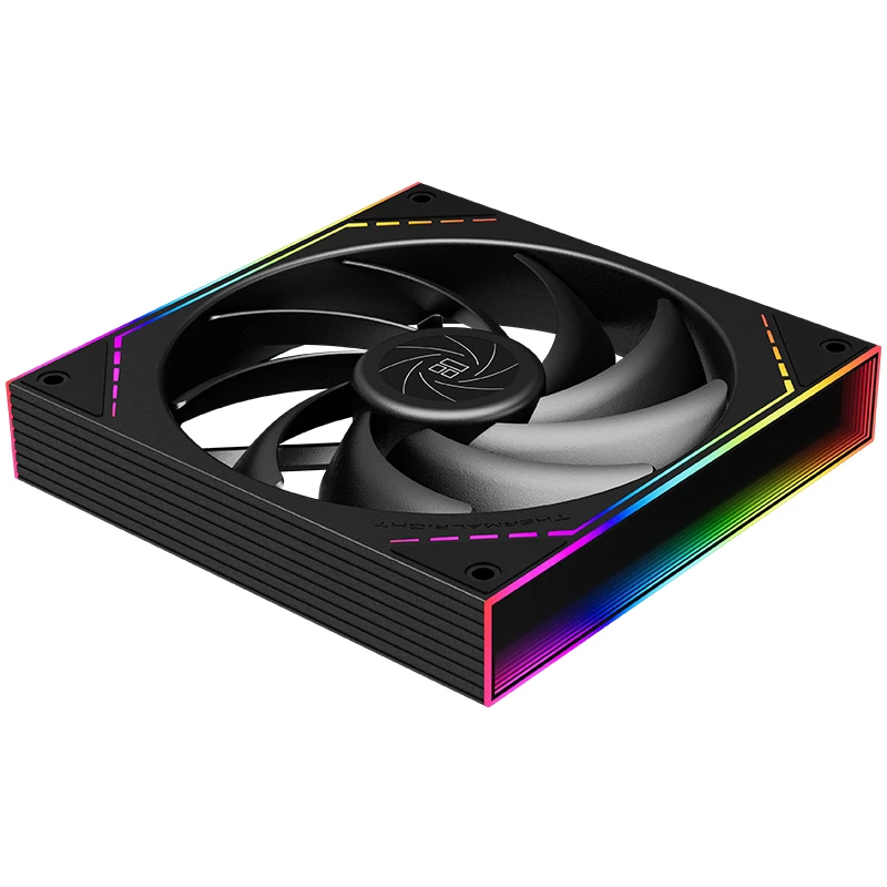 THERMALRIGHT TL-M14 ARGB Case Fan, 140x144x25mm Wireless Mirror Lighting 9 Blade High Air Volume Cooling Fan - Image 5