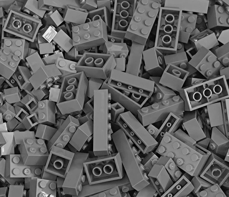 thumbnail image 1 of Bloques de construcción de 125/250 g, lote a granel, bloques de construcción, juguetes de bloques de partículas pequeñas, compatibles con Legoeds, regalo para niños, 1 of 5