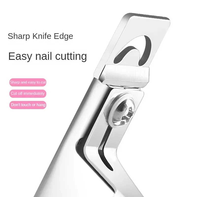 Fake Nail Cutter Type U Word False Tips Professional Nail Clippers Straight Edge Cutters Manicure Pliers Guillotine Nail Capsule 4
