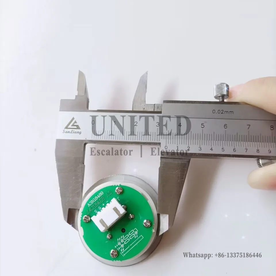 20pcs A3N18489 A4J18488 A5 Elevator Button with Braille Elevator Spare Parts Lift Parts Door