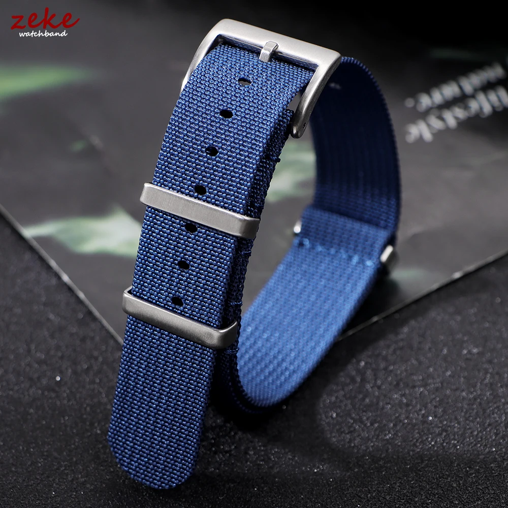 Premium Woven Nylon Watchband - Military Sport Design
