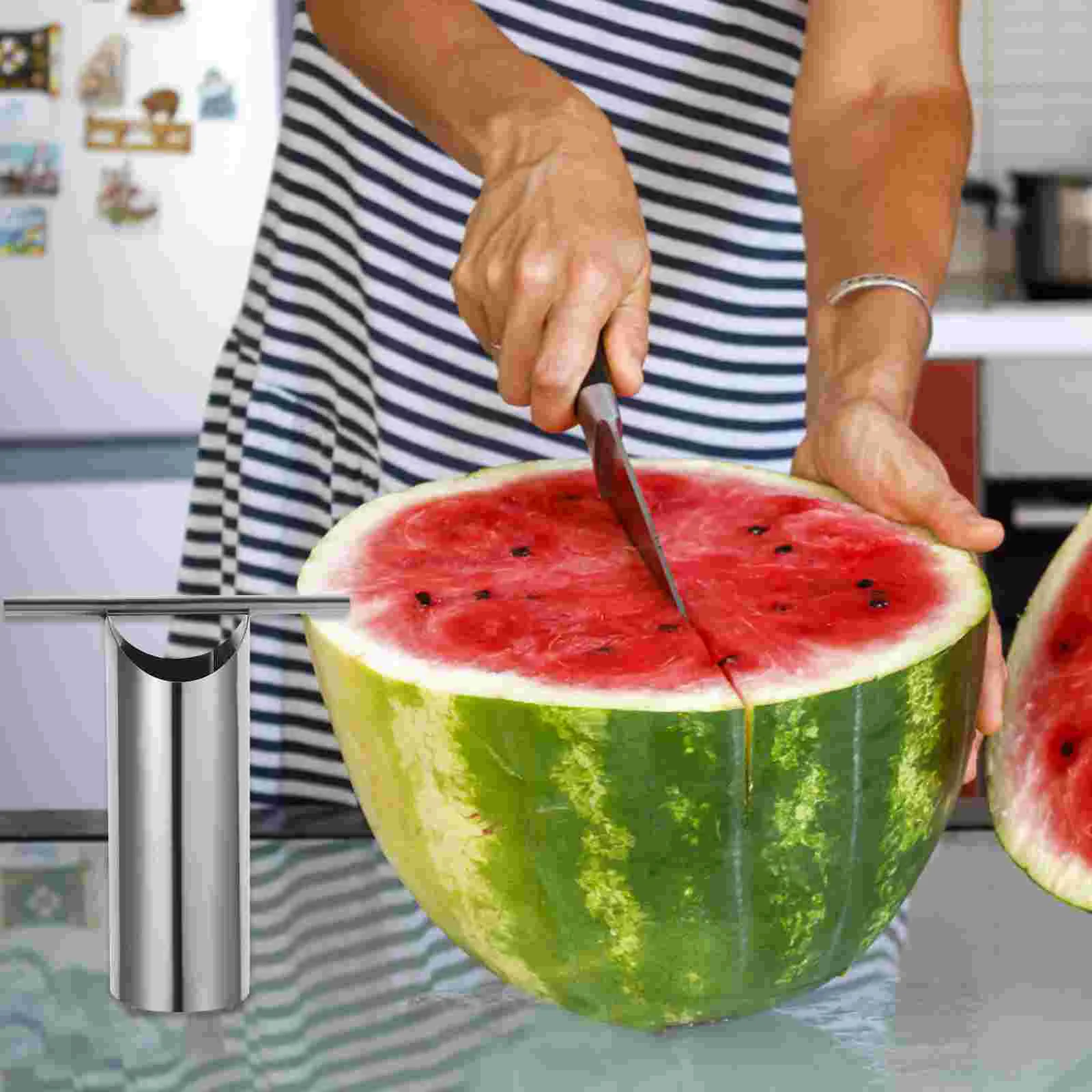 Hole Opener Watermelon Kitchen Supply Cutting Tool Fruit Punch Opening Punching Metal Puncher for Stainless Steel Baby