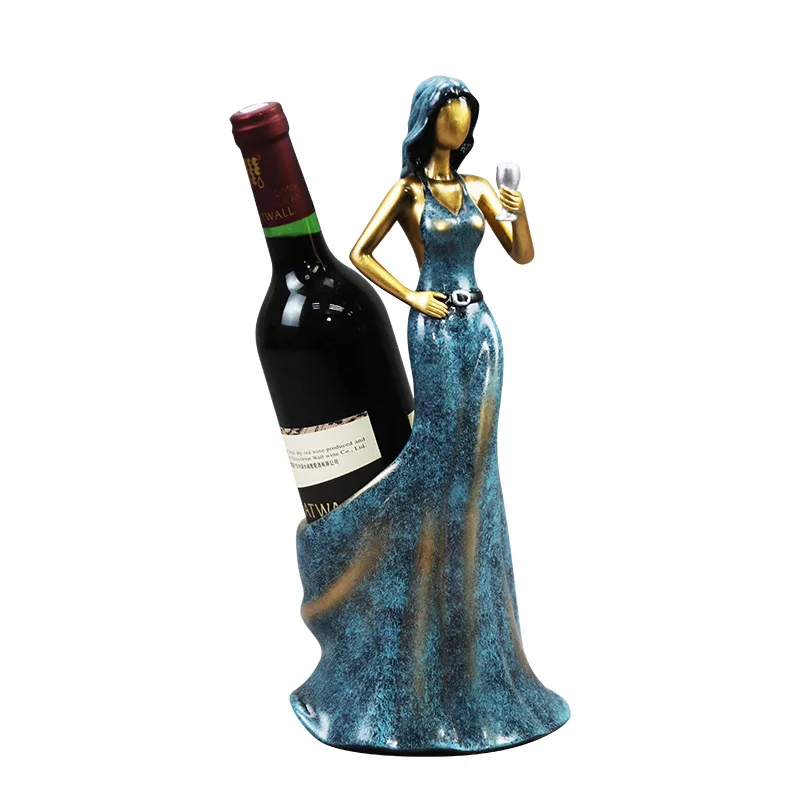 Estante para vino tinto, soporte para vino de diseño elegante, estante de exhibición para vino, soporte para botellas de vino, whisky y cerveza, decoración para Bar en casa, artículos para el hogar, nuevo