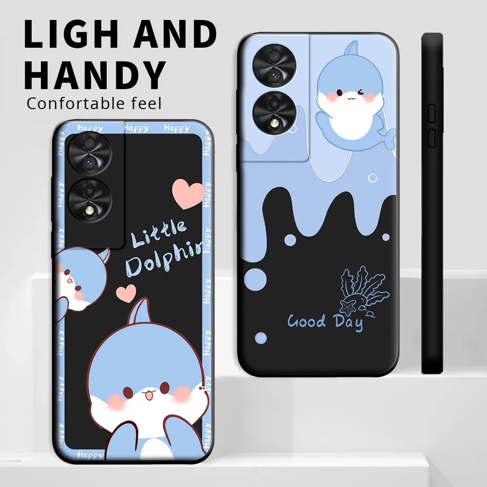Shockproof Silicone Soft TPU Phone Case Compatible with TCL 50 Series - Fashion Back Cover