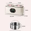 Double gallbladder electric rice cooker fully automatic and multifunctional electric hot pot steaming intelligent electric pot 6