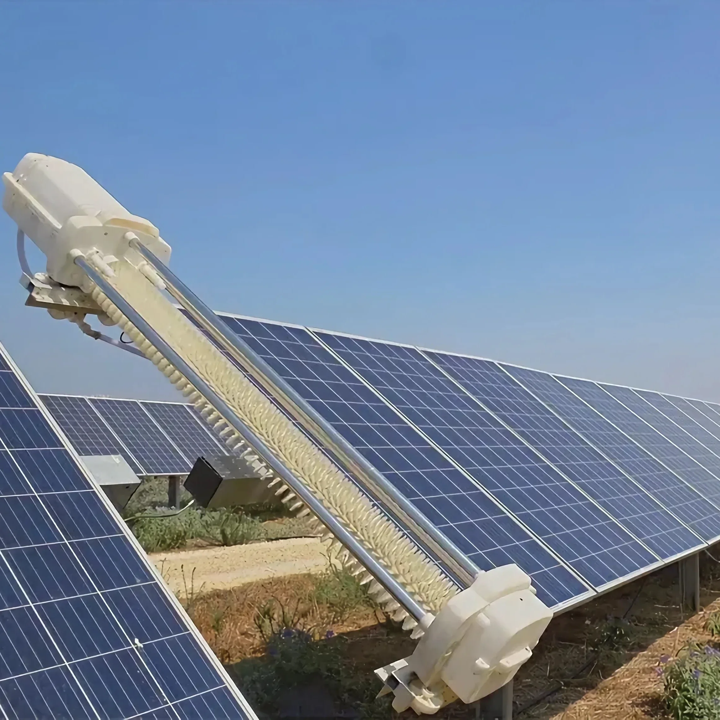 

nylon rotating roller brush for photovoltaic