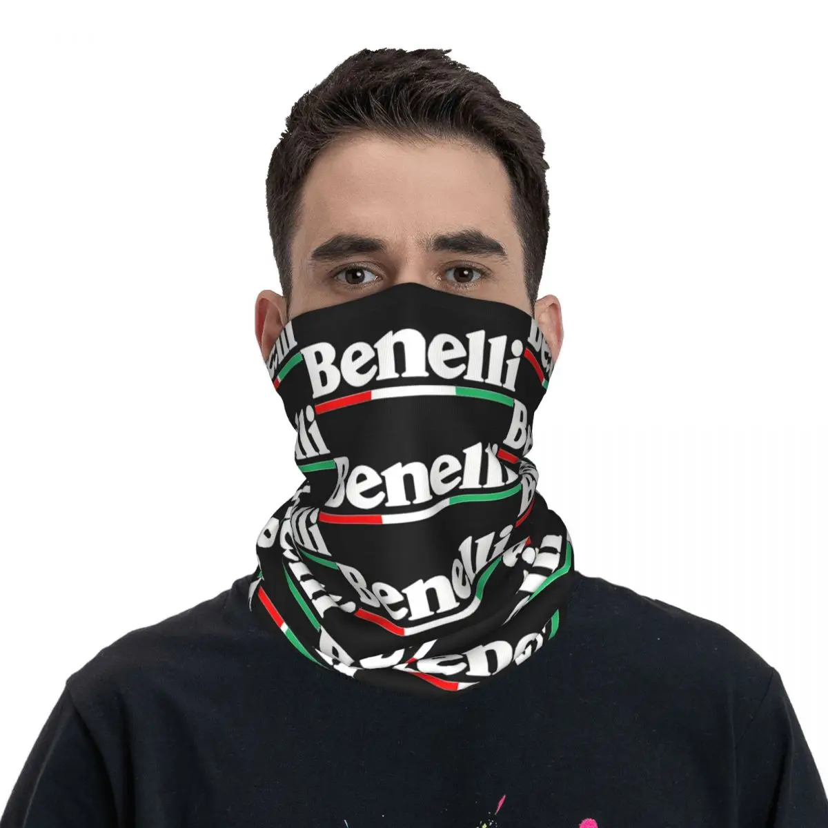 Moto Bandana Neck Cover Motorcycle Club Benellis Face Scarf Hiking Unisex Adult Winter