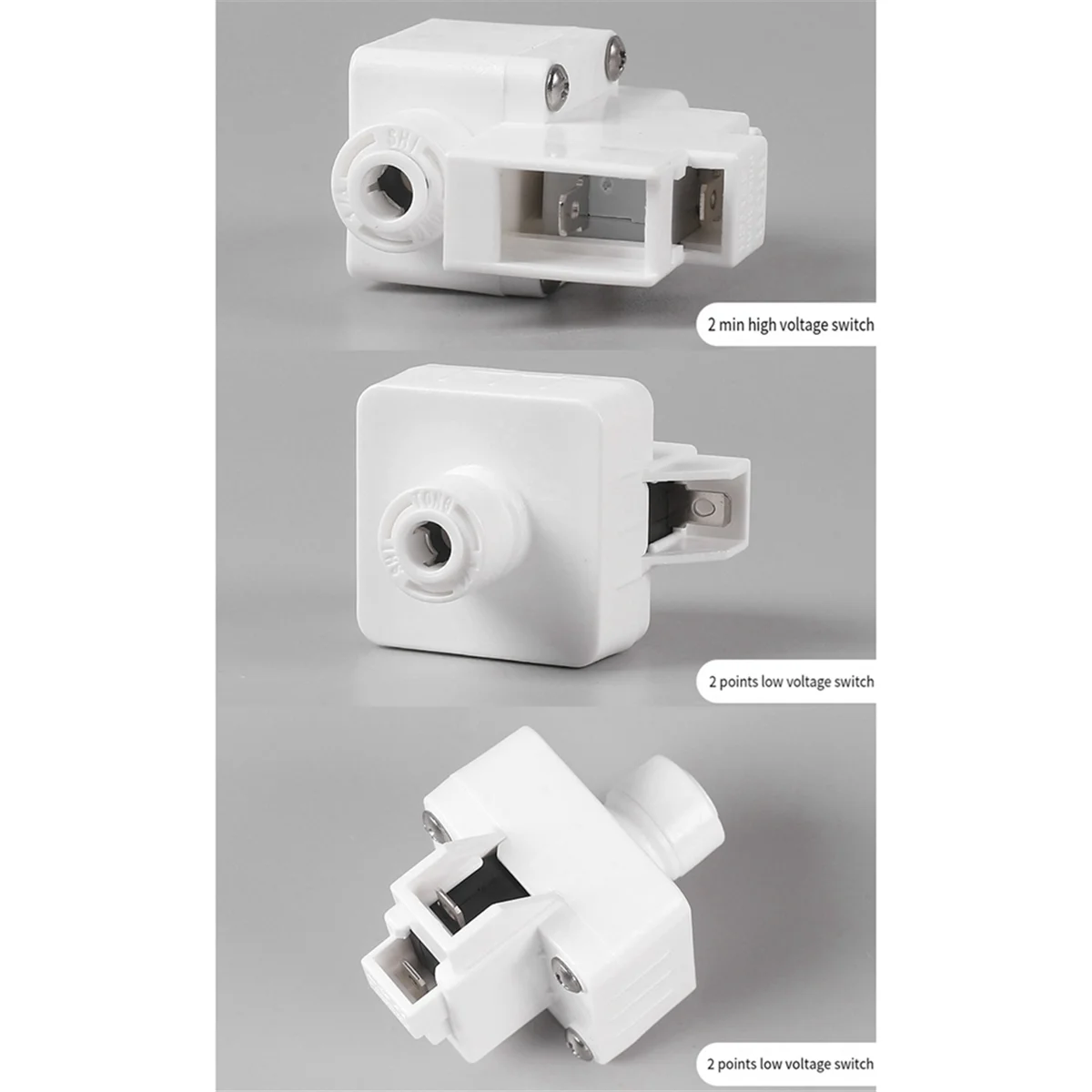 Water Tank High/Low Pressure Switch Relief Valve 1/4inch Hose Water Filter Connector for Reverse Osmosis Pump Motor HOT
