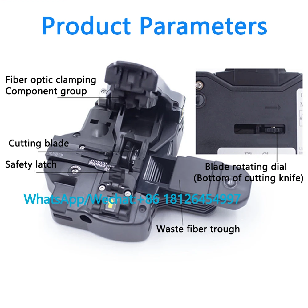 CT50/CT08 Original Fiber Cleaver Latest Model CT-50 The Most Robust Cleaver With Automatic Cleaving Blade Rotation