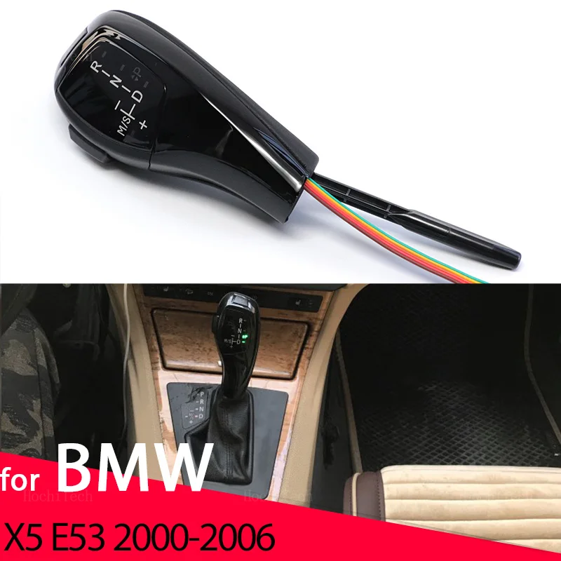 

Car LED Gear Shift Knob Lever Stick Head for BMW X5 E53 3.0i 4.4i 4.6is 4.8is 3.0d 2000-2006