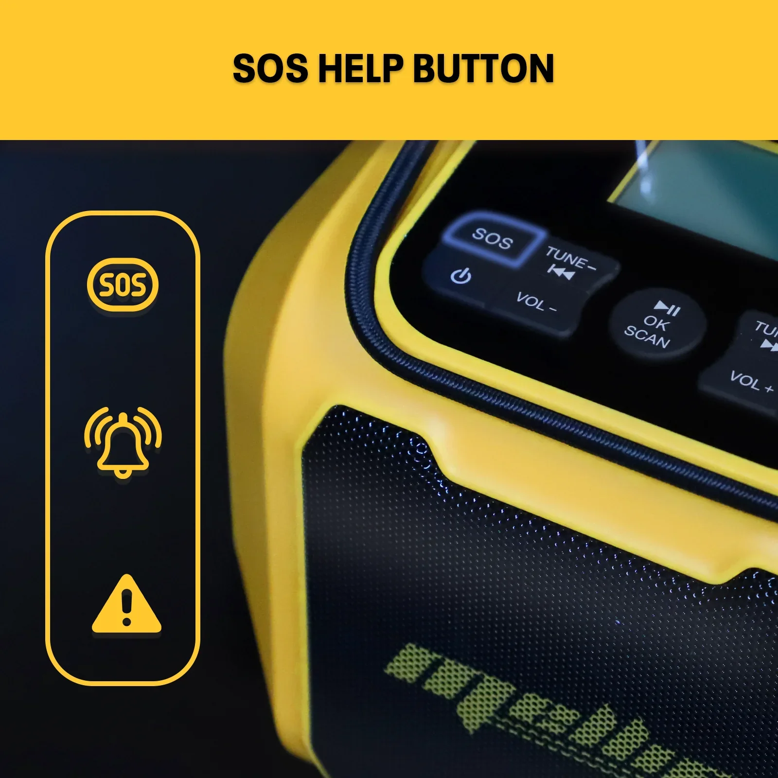 Bluetooth Speaker Compatible with Dewalt 18V 20V MAX Battery