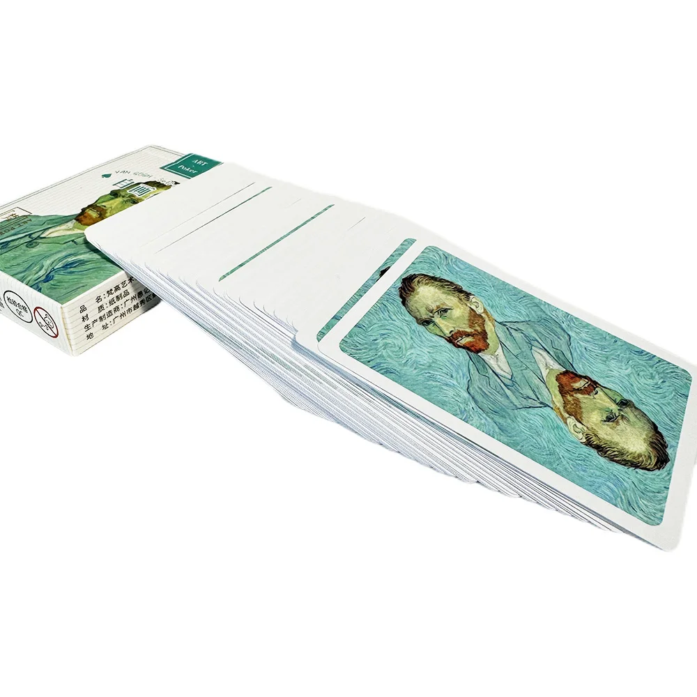 Art Playing Cards Van Gogh Playing Card Set Classic Magic Tools Family Gatherings Tabletop Games Poker Cards