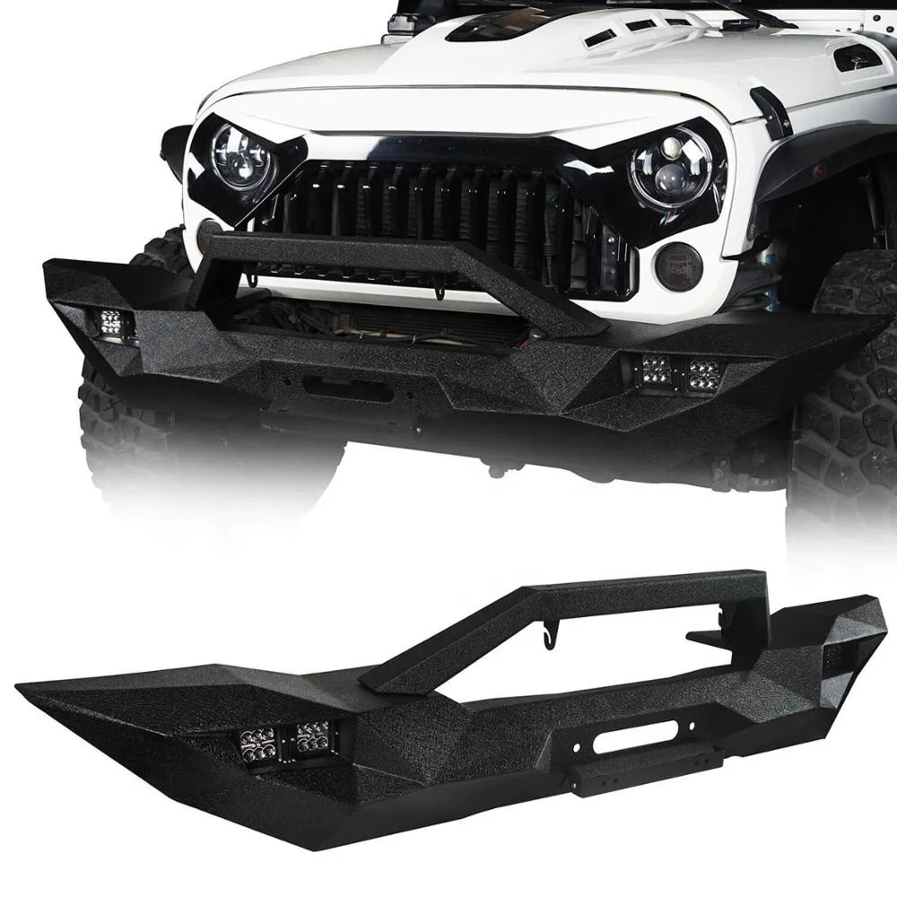 

Передний бампер с лебедкой для Jeep Wrangler JK 2007-2018