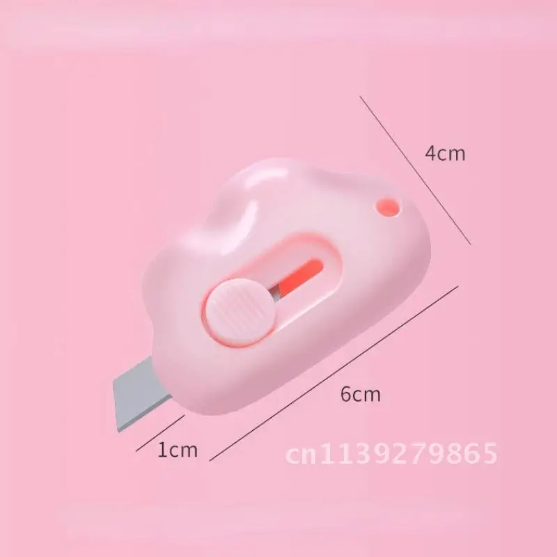 사랑스러운 휴대용 미니 유틸리티 나이프, 어린이 학생 문구, 학교 사무용품, 귀여운 바람 패키지, 봉투 상자 오프너