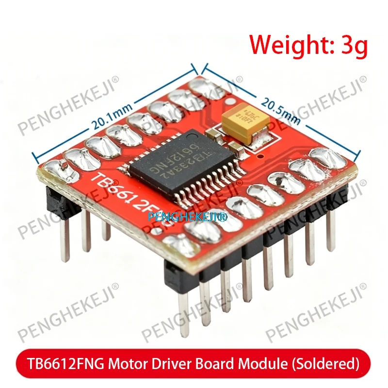 1/2/3/5/10PCS TB6612FNG/DRV8833 motor drive module DC motor/self-balancing drive trolley drive board image 10