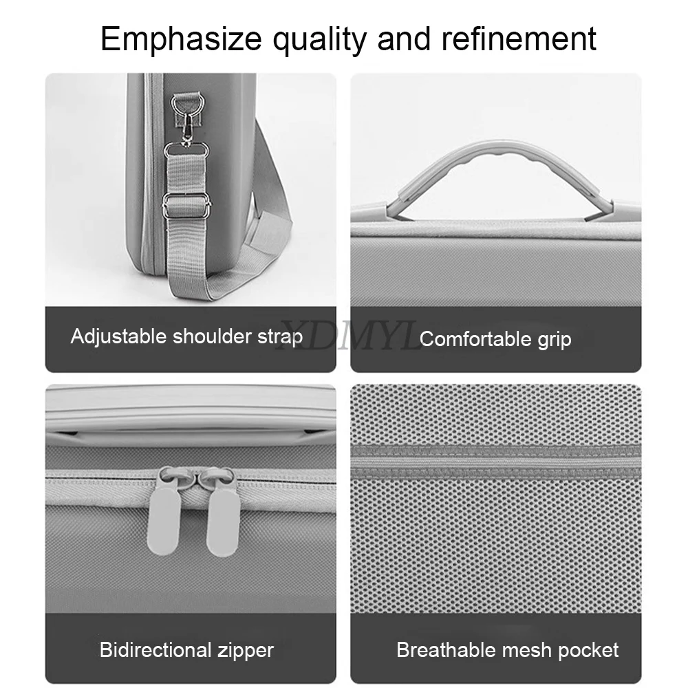 Sac de transport étanche pour DJI Air 3S/Air 3, gris, grande capacité
