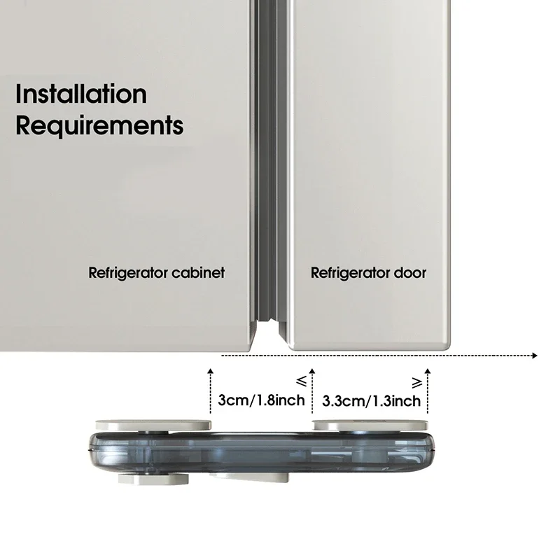 Refrigerator Lock 1/2/3Pc Home Refrigerator Lock Fridge Freezer Door Catch Lock Toddler Kids Child Cabinet Safety For Baby Safety Child