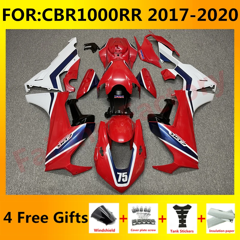 

Новый комплект обтекателей для мотоцикла ABS подходит для CBR1000RR CBR1000 CBR 1000RR 2017 2018 2019 стандарта красный и белый