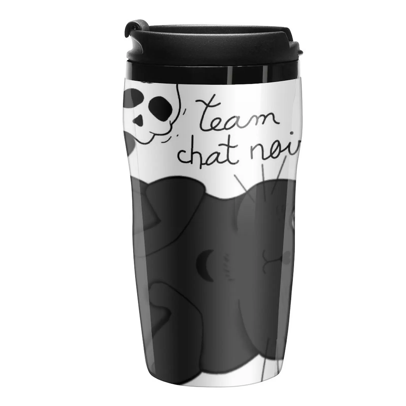 

New Team black cat Travel Coffee Mug Coffe Cups Cup Coffee Set Tea Cup