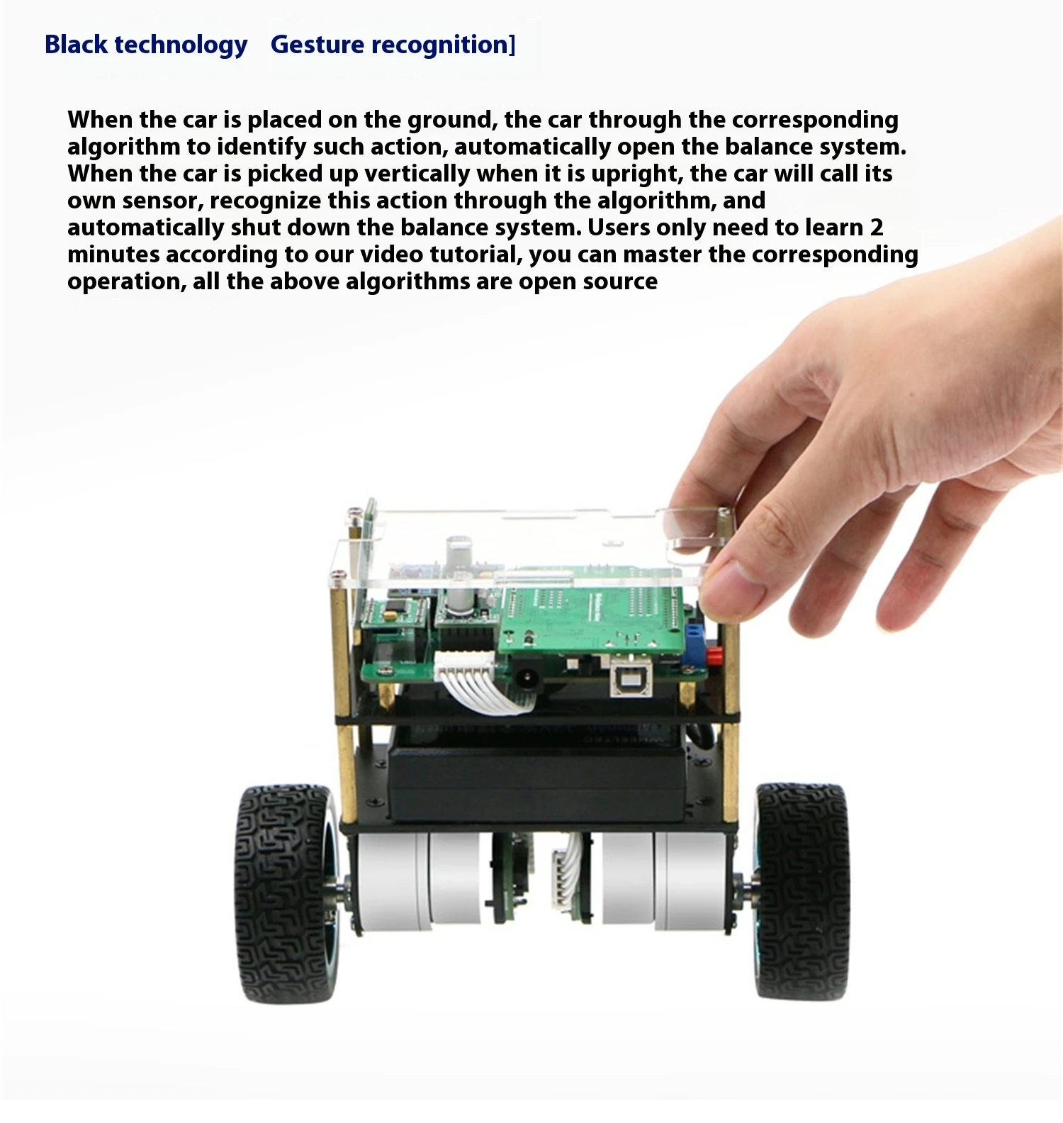 WHEELTEC B570 FOR ARDUINO Arduino two-wheel self-balancing car