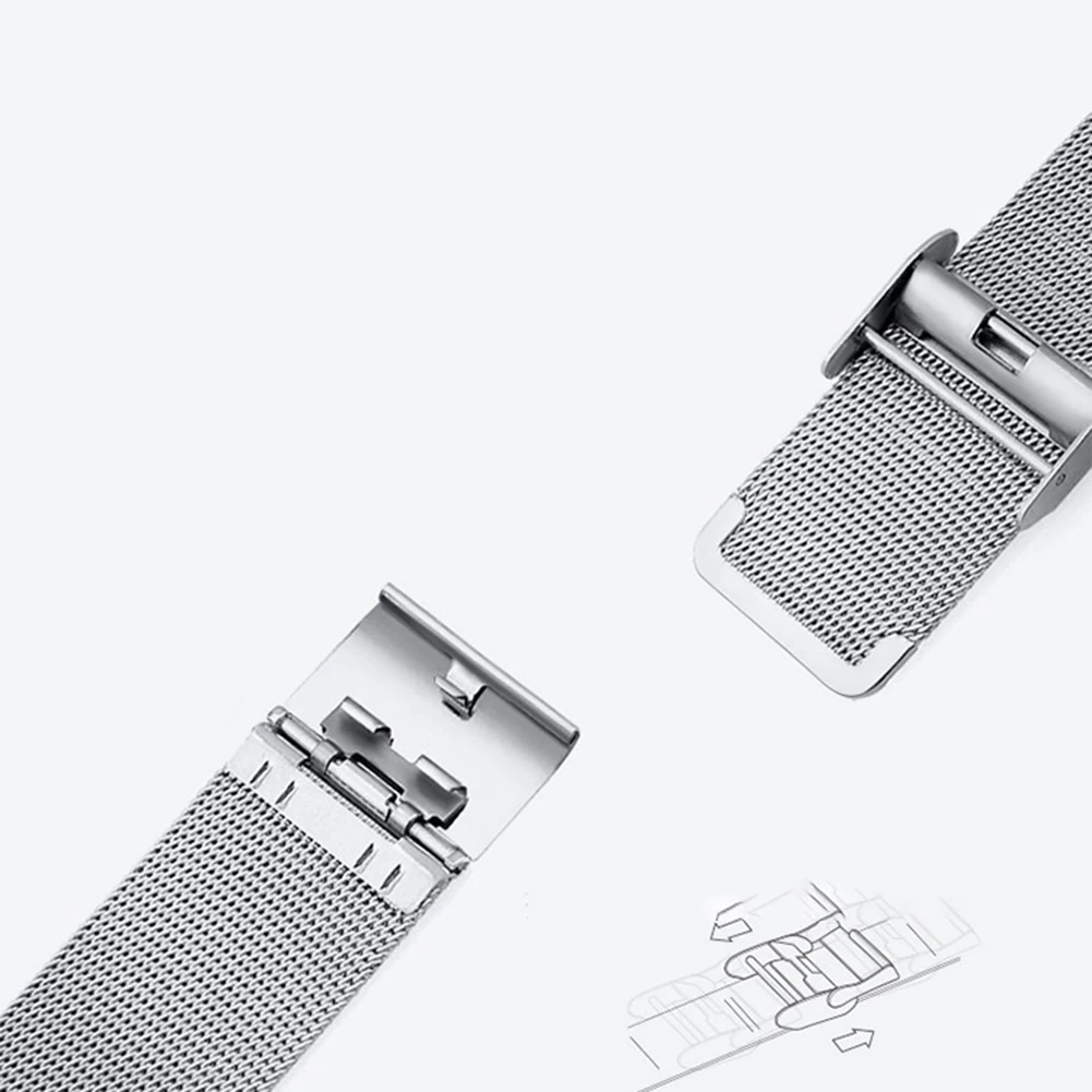 Stainless Steel Mesh Watch Band Detail 5