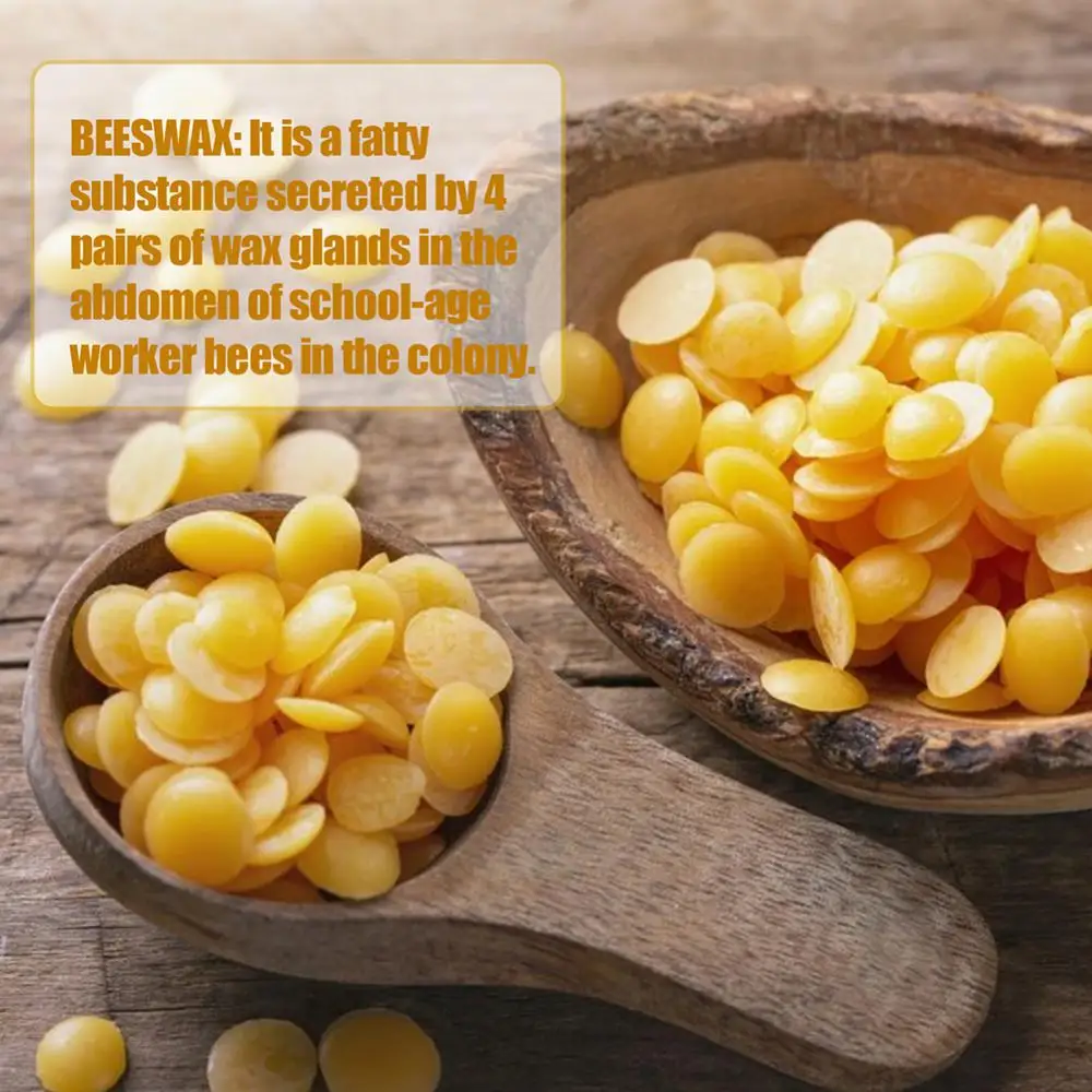 Furniture Beeswax New Pure Natural Beeswax Household Waxing Making Candles Multi-purpose Cosmetics Making Materials Skin Care Lip Wax