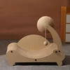 Pet Wooden Furniture Wood Cat House Cat Scratching Cat Climbing Frame Pet Bed For Kitty Pet Supplies