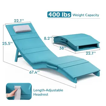 Folding Pool Lounge Chairs 1