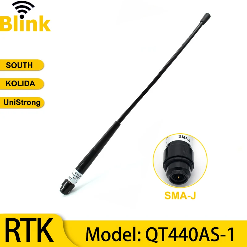 

RTK GPS Survey Antenna Amplifier GNSS Receivers Radio Whip Antenna QT440AS SMA-J for South Stonex Kolida SANDING RUIDE UniStrong