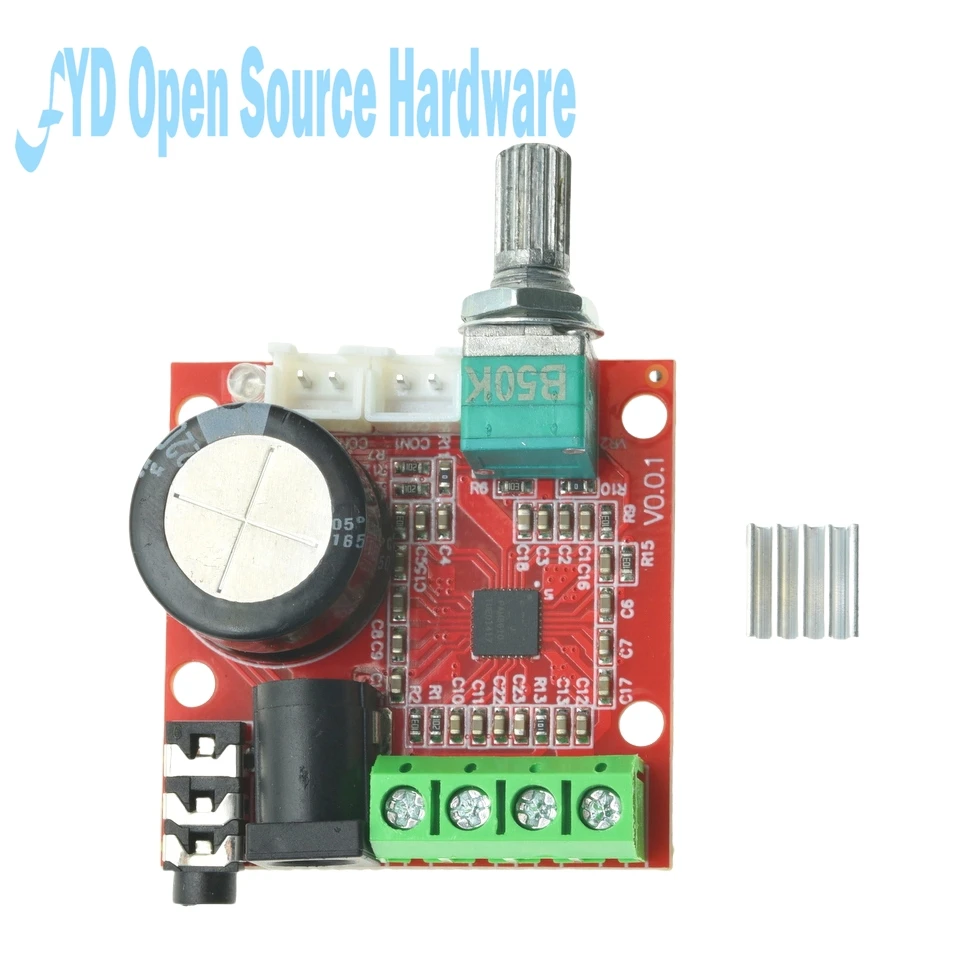 thumbnail image 2 of PAM8610 AMPLIFIER BOARD Module Class D Digital Power Amp Board Audio Accessories EUR 5,03 2 of 11