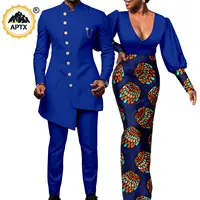 Ensemble Couples africains, tenues assorties, Dashiki 1