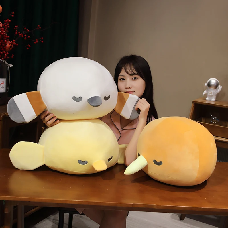 

35/45cm Cute Sparrow Plush Toy Kawaii Stuffed Animals Birds Plushies Doll Simulation Soft Fluffy Sparrows Toys for Kids Girls