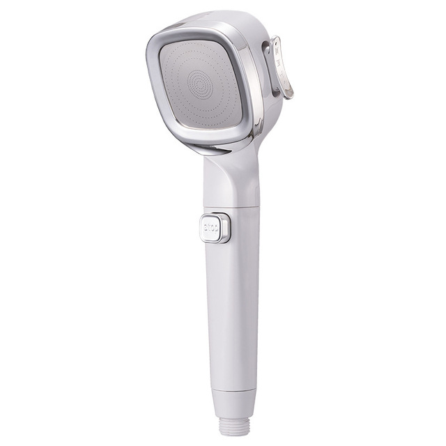 Modes High Pressure Shower Head With Switch On Off Button Sprayer Water Saving Adjustable Shower Nozzle Filter For Bathroom