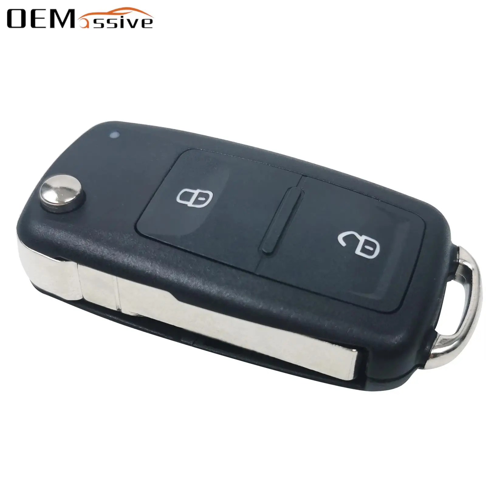 

For Volkswagen Golf Polo Lupo Bora Passat Sharan Amarok Transporter 2 Button Remote Flip Key Car Folding key Case Cover Shell