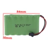 4.8v/6v/7.2v/9.6v 4500mAh Rechargeable Battery or 3000mAh Nimh AA Battery Pack For Rc toys Cars Tanks Robots Guns Boats 1Pcs 4