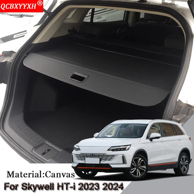 

Car Styling Fit For Skywell HT-i 2023 2024 Car Rear Trunk Curtain Cover Rear Rack Partition Shelter Decoration Auto Accessories