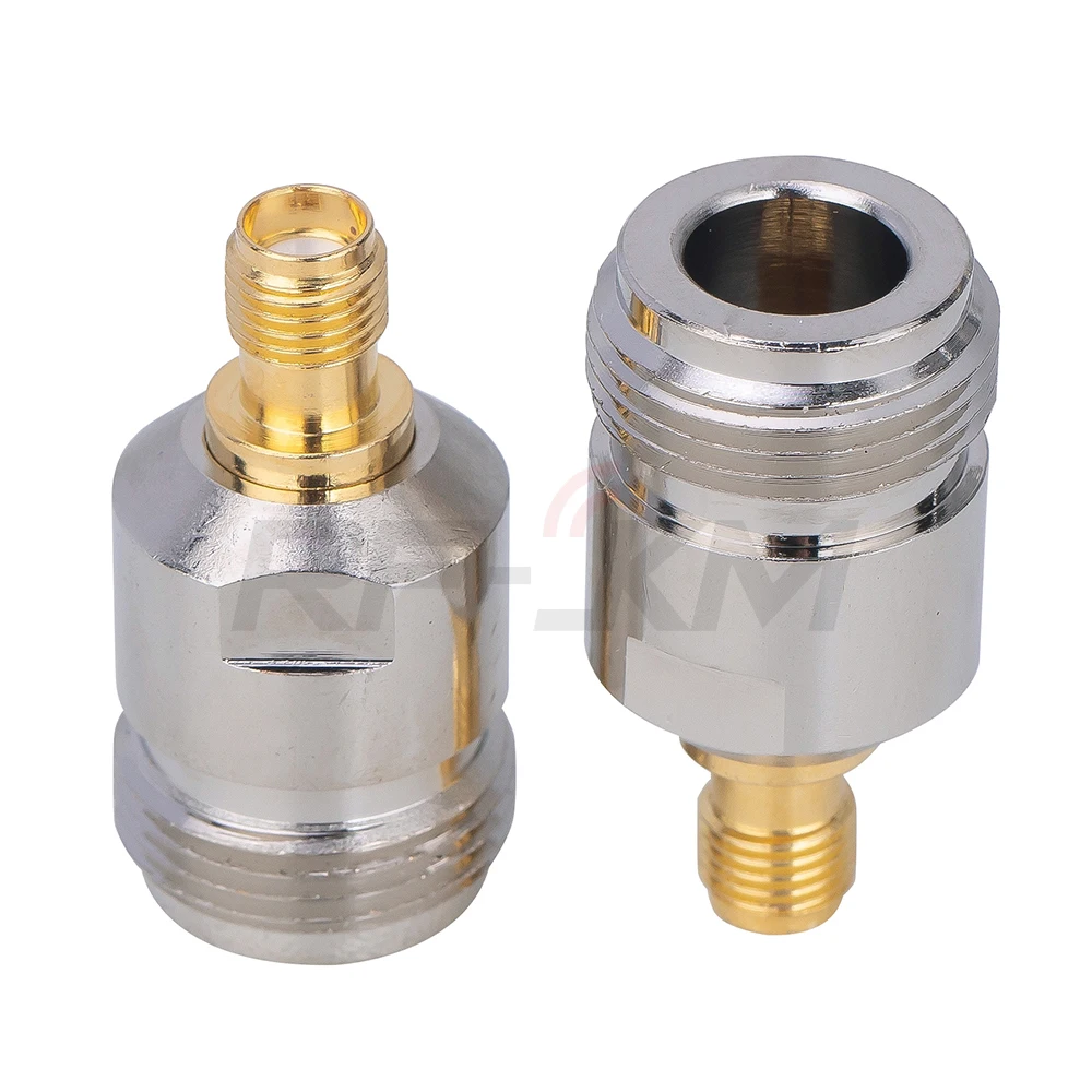 1 stücke sma männlich weiblich zu l16 n männlich weiblich rf koaxial adapter stecker test konverter messing – Detail 3