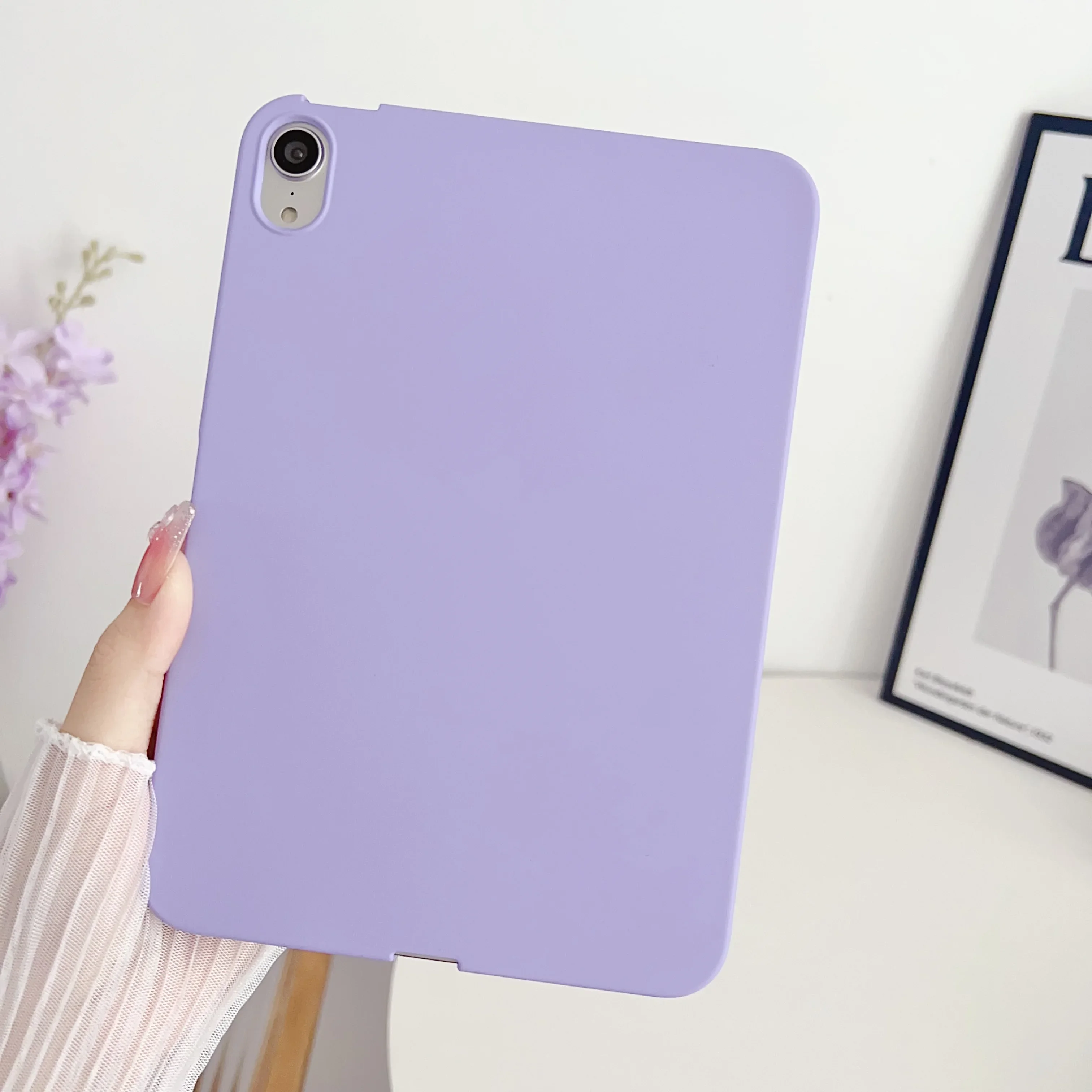 Premium Soft Silicone Cover for iPad - Enhanced Protection and Style
