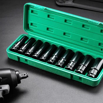 10-Piece 1/2-Inch Drive Impact Socket Set 1