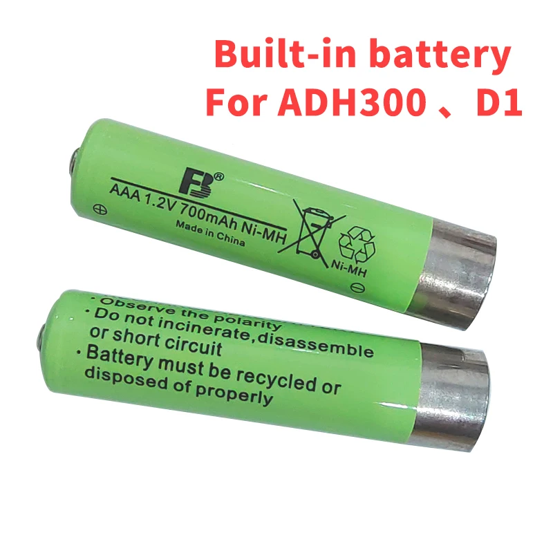 RechargeableBatteryforARTISTEADH300D1WirelessTVHeadphonesAAA12V700mAhTwoCells.jpg