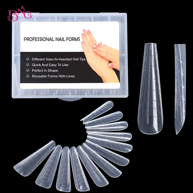 Clear Nail Tips Forms Mold Full Cover French Quick Building Gel Pink Nail  Art Extension DIY Nailing Accessories Box Manicure Tools From Hitmantrade,  $16.26 | DHgate.Com