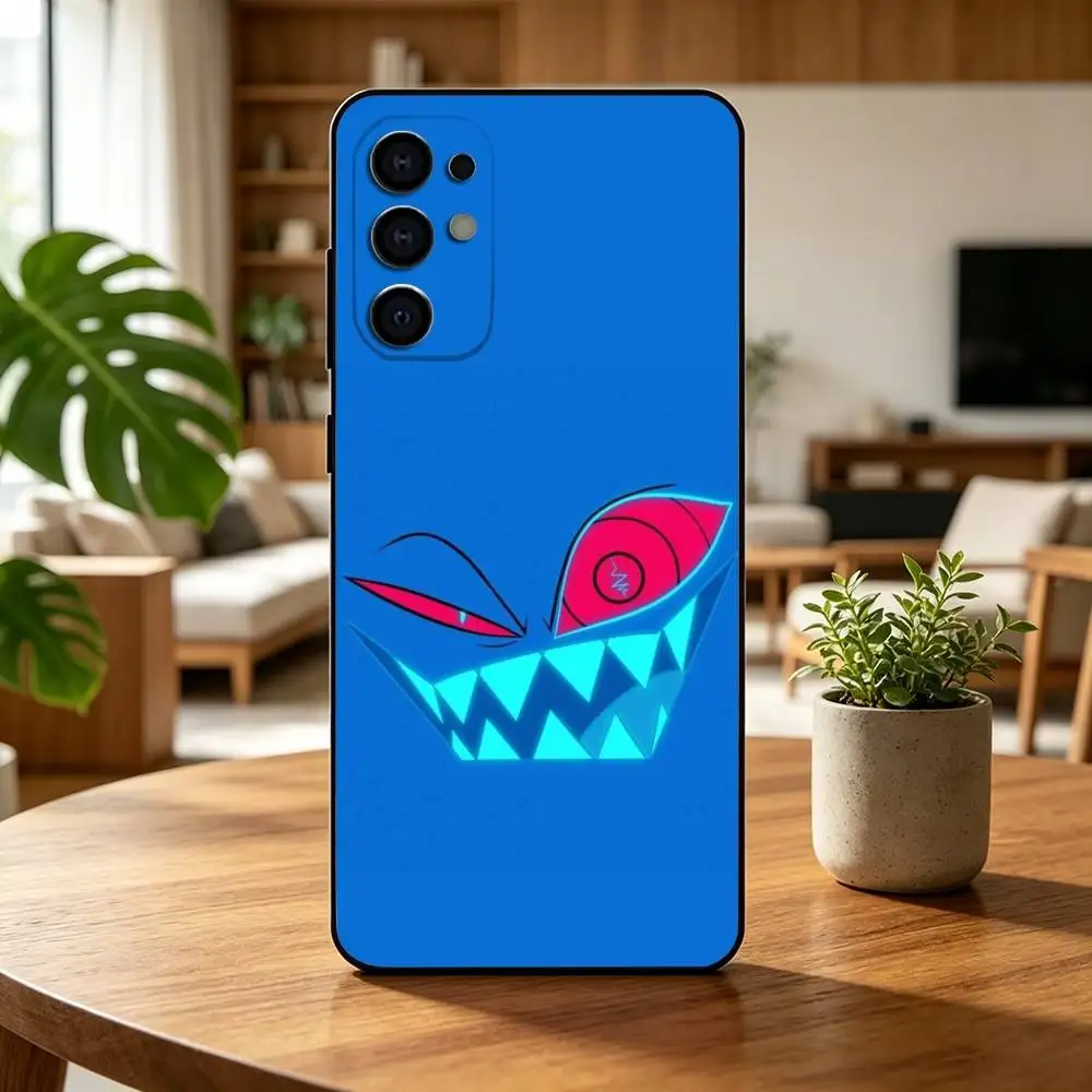 Alastor Hazbin Hotel Soft Silicone Black Phone Case